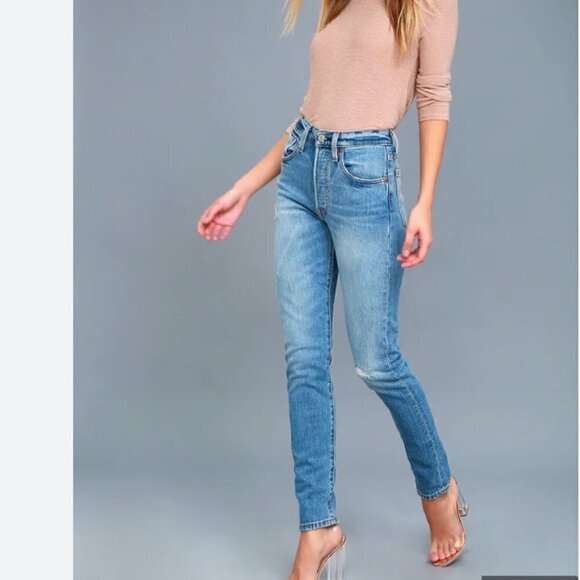 Denim - Levi's 501 Skinny jean  size  28